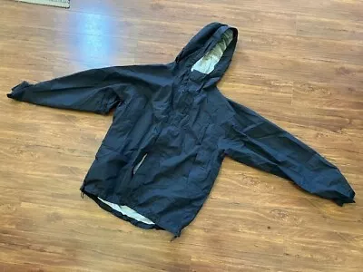 Eddie Bauer Jacket Mens Large Black Rain Jacket • $37