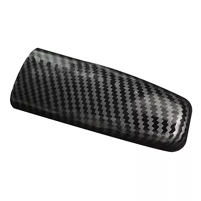 Black Carbon Fiber Brake Handle Handbrake Cover Trim Fit Ford Mustang 15-21 RA • $23.74