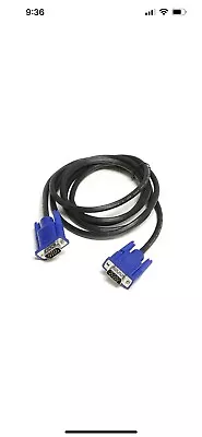 VGA To VGA Cable Male To VGA 1.5m SVGA Monitor Extension Cord Plug For PC • $0.99