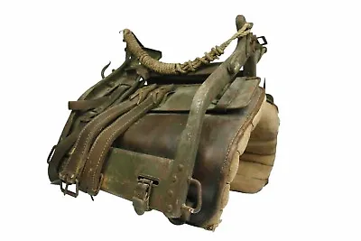 🔥RARE💎 21  LARGE WW2 Elite German Horse Saddle Pack Mule Carrier WWII • $770