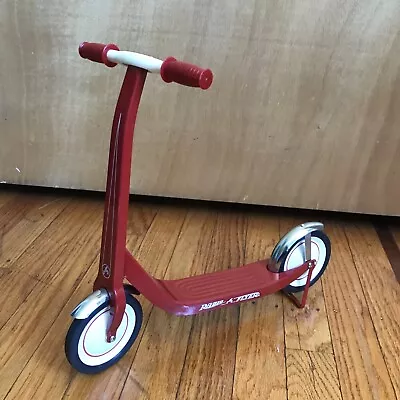 Radio Flyer Scooter Miniature Doll Sized #557 EUC Pressed Steel • $17.99