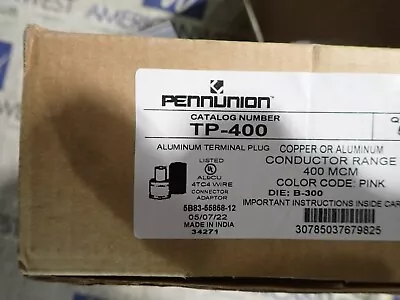 1 New PENNUNION TP-400 Aluminum Terminal Plug 400MCM • $32.50