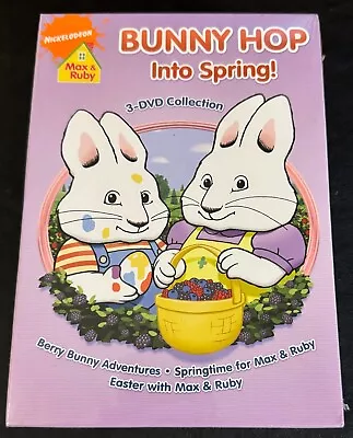 Nickelodeon - Max & Ruby: Bunny Hop Into Spring (DVD 2009) - 3 DVD Collection • $10