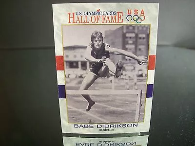 Rare Babe Didrikson U.S. Olympic Impel  1991 Card #6 HALL OF FAME Athletics • $0.99