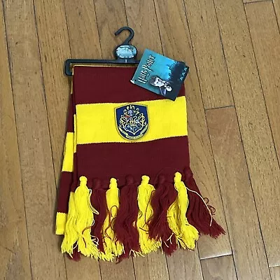 ~~NEW!! Harry Potter Official Licensed Merchandise Hogwart's Knit Striped Scarf • $9.99