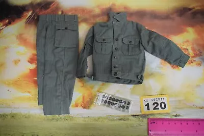 1/6 Scale WW II US Jacket Trousers For Dragon Dreams DID BBI Action Figures Y120 • £19.99