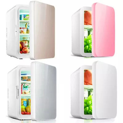 Portable 10L 8L Mini Fridge Table Top Electric Small Cooler Bedroom Bar Ice Box • $55.99