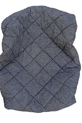 Graco Pack N Play Mattress Cover Quilted Blue White SIze 26 X 37  • $19.99