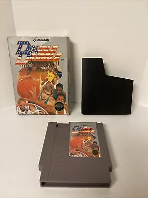 NES CIB Double Dribble Nintendo System TESTED Box & Game ONLY — NO MANUAL • $19.99