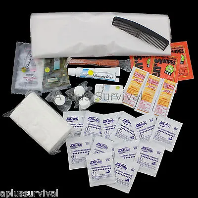 Deluxe 29 Piece Mini Hygiene Kit - Emergency Travel Survival Camping Car School • $17.99