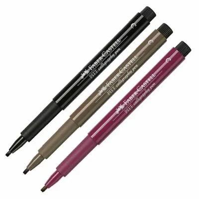 Faber-Castell PITT Artist Calligraphy Pen (Assorted Colours) • £3.78