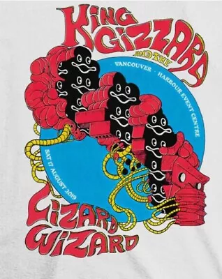 NEW King Gizzard And The Lizard Wizard - Vancouver 2019 Cotton Shirt Best Shirt • $18.99