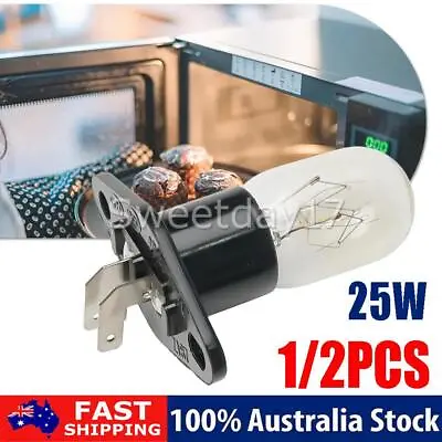 1/2PCS Microwave Oven Lamp Panasonic Light Globe Bulb NN-ST663W Z187 25 WATT AU • $15