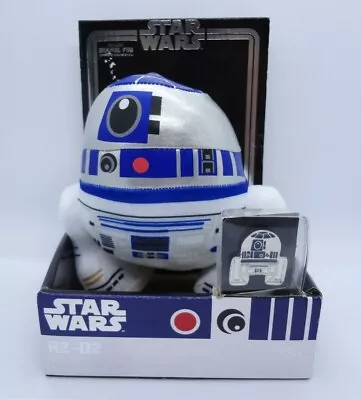 Disney Star Wars R2-D2 Collectible 6  Plush With Enamel Pin New • $15