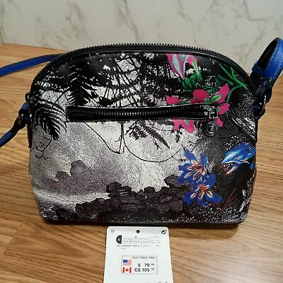 Desigual Deia Cross Body Purse Floral Small • $49