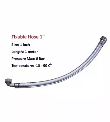 1 Inch Flexible Stainless Steel Hose For Pressure Tank • $38.95