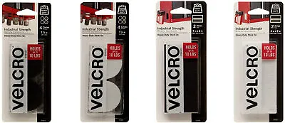 VELCRO Heavy Duty Industrial Strength Adhesive Hook & Loop Tape • $17.59
