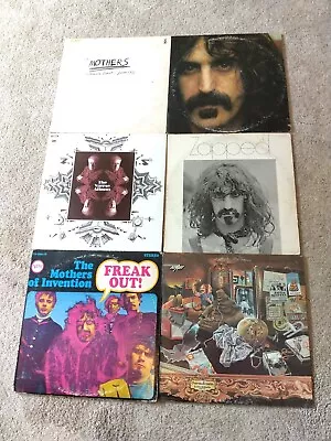 Frank Zappa Lp Lot Rare Mothers Of Invention Freak Out Apostrophe Varese Live • $30