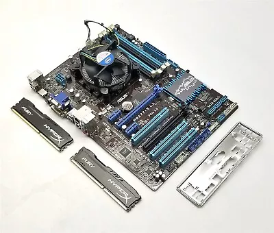 ASUS P8Z77-V LX ATX Motherboard & CPU LGA 1155 I7-3770 3.40GHz 8GB HyperX I/O • $89.99