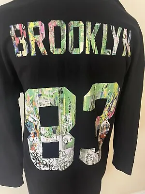 Eleven Paris Life Is A Joke Brooklyn 83 Art T-Shirt Women’s Size XS • £24.11