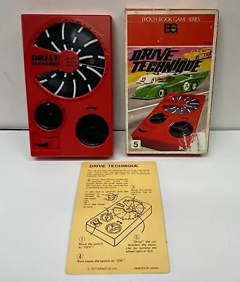 Epoch Book Game Series - Drive Technique - From 1977 • $19.95