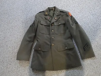 U S ARMY SUPPORT BATTALION CURARE DI UNIT Hawaiian Theatre POST WW1 UNIFORM COAT • $149.99