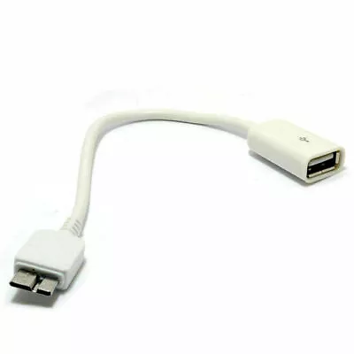 On The Go Adapter Cable For Samsung Galaxy Tab Pro 12.2 MICRO USB 3.0 To USB OTG • £2.77