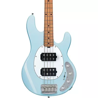 Sterling By Music Man StingRay HH Electric Bass Daphne Blue • $1029.99