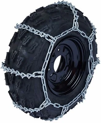 $179.99 • Buy 28X12X12 Tire Chains ATV UTV Quad 5.5mm V-Bar Link Snow Ice Mud Traction