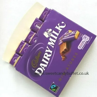 1 Box Of 20 Cadburys Dairy Milk Miniatures Chocolates - RARE Collectors Item • £400