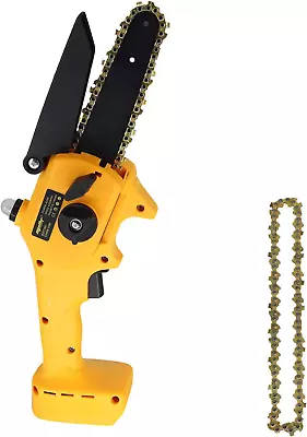 Mellif Mini Chainsaw Upgraded 6 Inch Cordless Chainsaw For Dewalt 20V Max Batte • $29.23