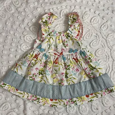 Matilda Jane Angel Sleeve Butterfly Dress Toddler Girl 2t • $24