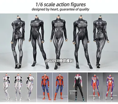 1/6 Printed Tights Jumpsuit Bodysuit Clothes Fit For 12'' Girl Action Figure • $52.98