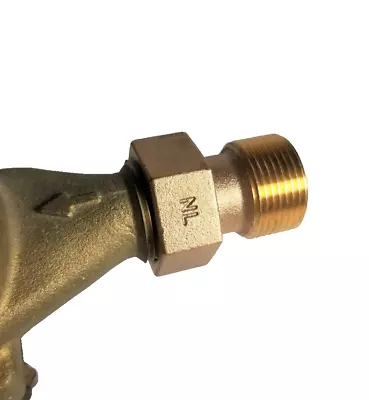 Brass Water Meter Adapter Install 5/8 X 3/4 X 7.5  Meter To 3/4 X 9  Setter A23 • $20