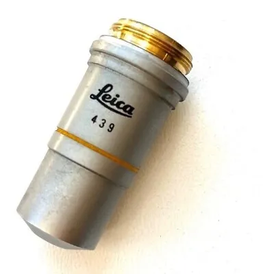 $60 • Buy Leica 2000 ACHRO 439 Microscope Objective 10/0.25 ∞/0.17 