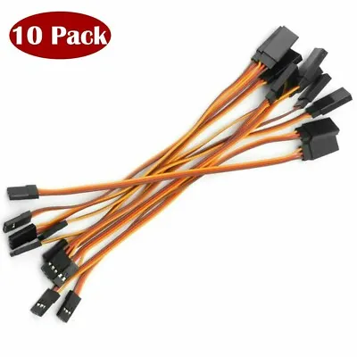 150mm JR Servo Extension Lead Wire Cable RC Futaba Spektrum (Male To Female) USA • $7.85