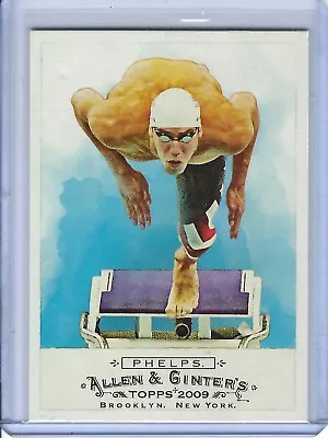 2009 Topps Allen & Ginter Michael Phelps Card # 276 • $9.99