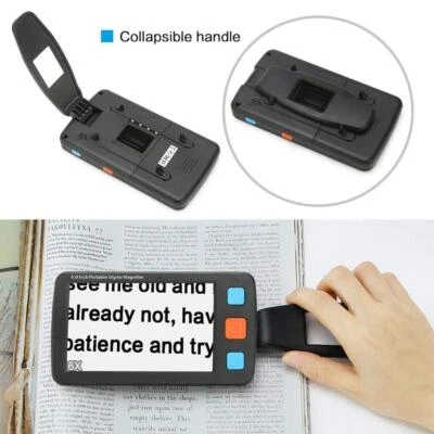 £120.73 • Buy 5.0 Inch Video Digital Electronic Magnifier Reading AID 4-32X Eyesight Aiding M1
