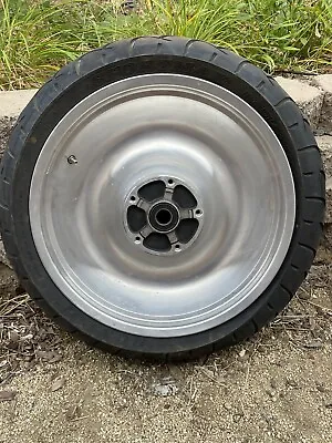 2002 02 Harley Davidson V-Rod VRSC VRSCA VRod Cast Solid Rear Wheel Rim & Tire • $150