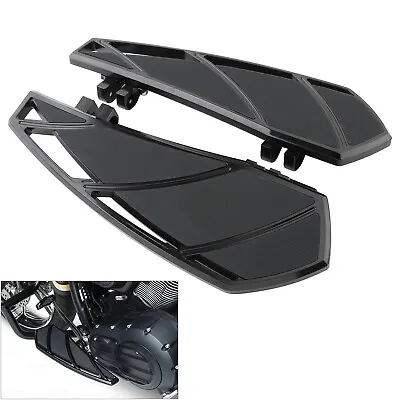 Phantom Sharplines Floorboards Driver Footboards For Harley Touring Softail Dyna • $187.98