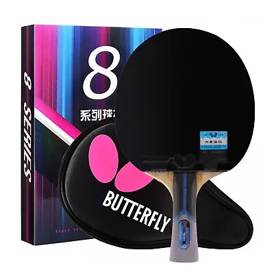 $131.83 • Buy Butterfly TBC802 Table Tennis Bats Racket Paddle Blade Long Handle /Shakehand FL