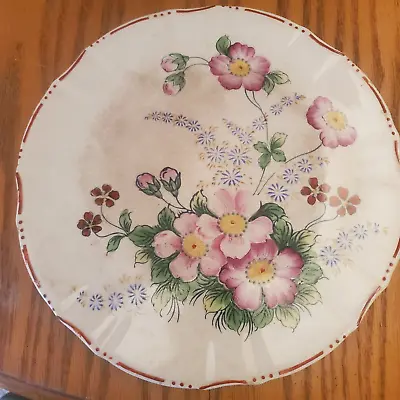 Vintage Mikori Ware 12  Flat Plate Japan Hand Painted Rare • $14.99