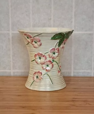 Maling Lustre Ware Vase Apple Blossom 16cm • £8.90