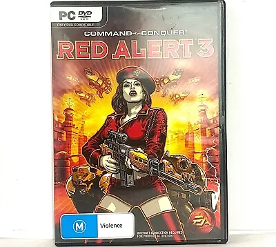 Command And Conquer Red Alert 3 Pc Game - Inc Book And Poster  Vgc  Auz Seller • $20