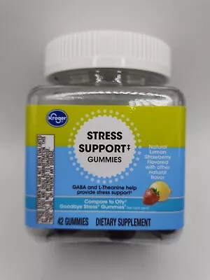 Stress Gummies Gaba L-Theanine Lemon Balm 42 Count • $14.99