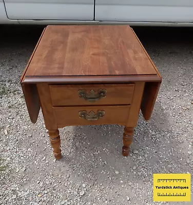 Solid Maple Dropleaf End Table (JLC-ET420) (EA-85) • $359.10