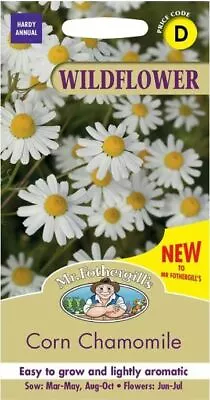 Mr Fothergills - Wild Flower - Corn Chamomile - 500 Seeds • £3.70