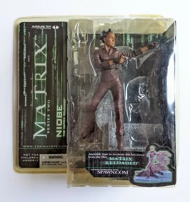 (2004) McFarlane Toys The Matrix Series Two NIOBE The Matrix Reloaded  • $24.99