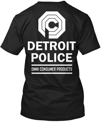 Detroit Police Omni Consumer T-Shirt Made In The USA Size S To 5XL • $20.49