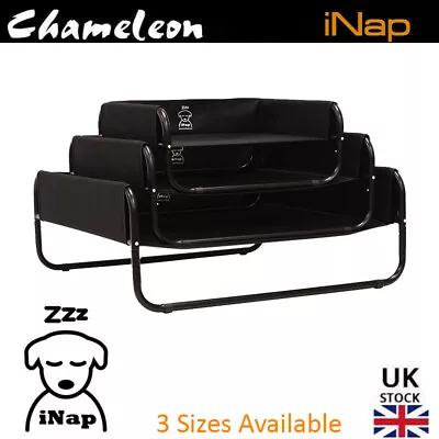 Dog Elevated Bed Pet  Portable Raised With Sides600D Fabric Sizes S M L • £14.90